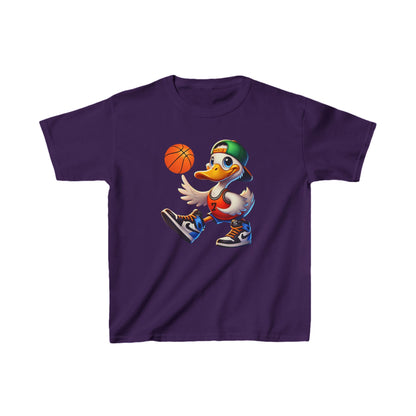 Boys Basketball Goose Heavy Cotton™ Tee